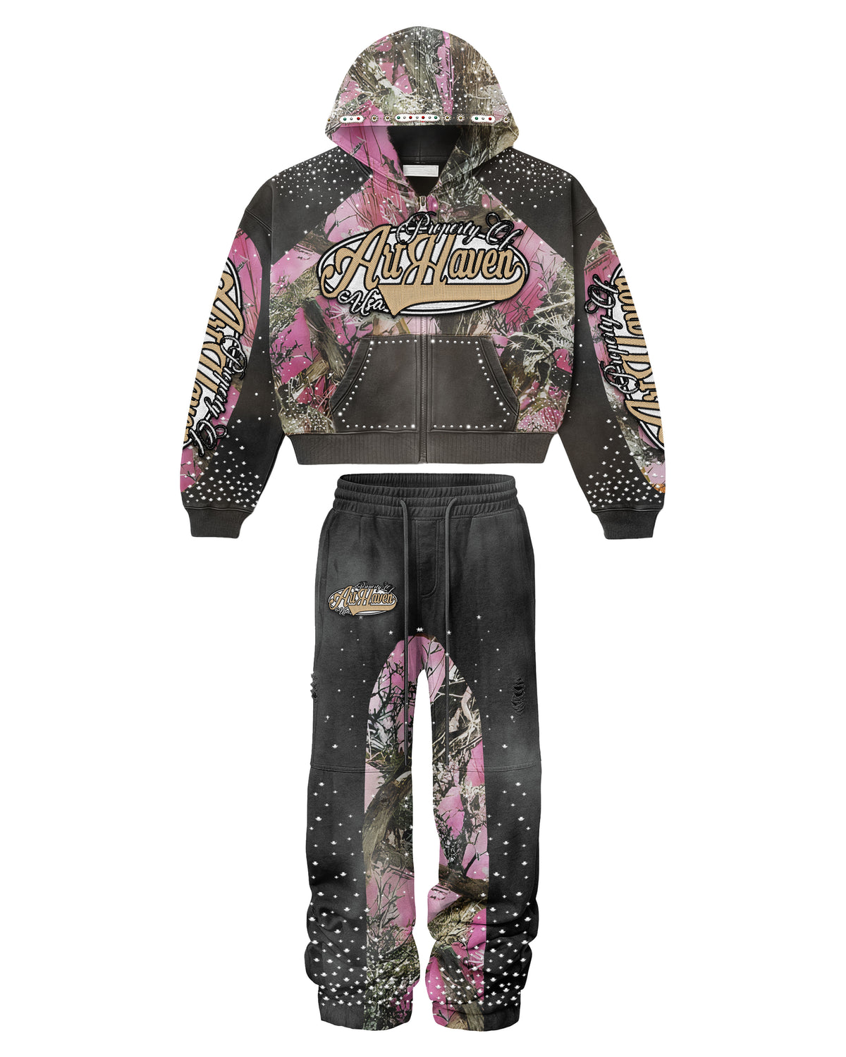 Pink “Camo” Set