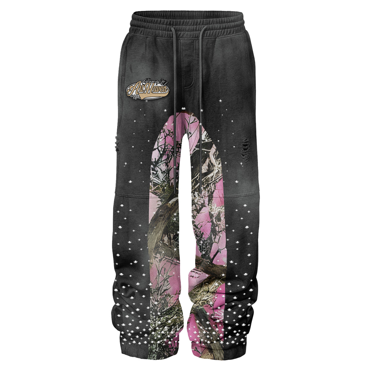 Pink “Camo” Sweats
