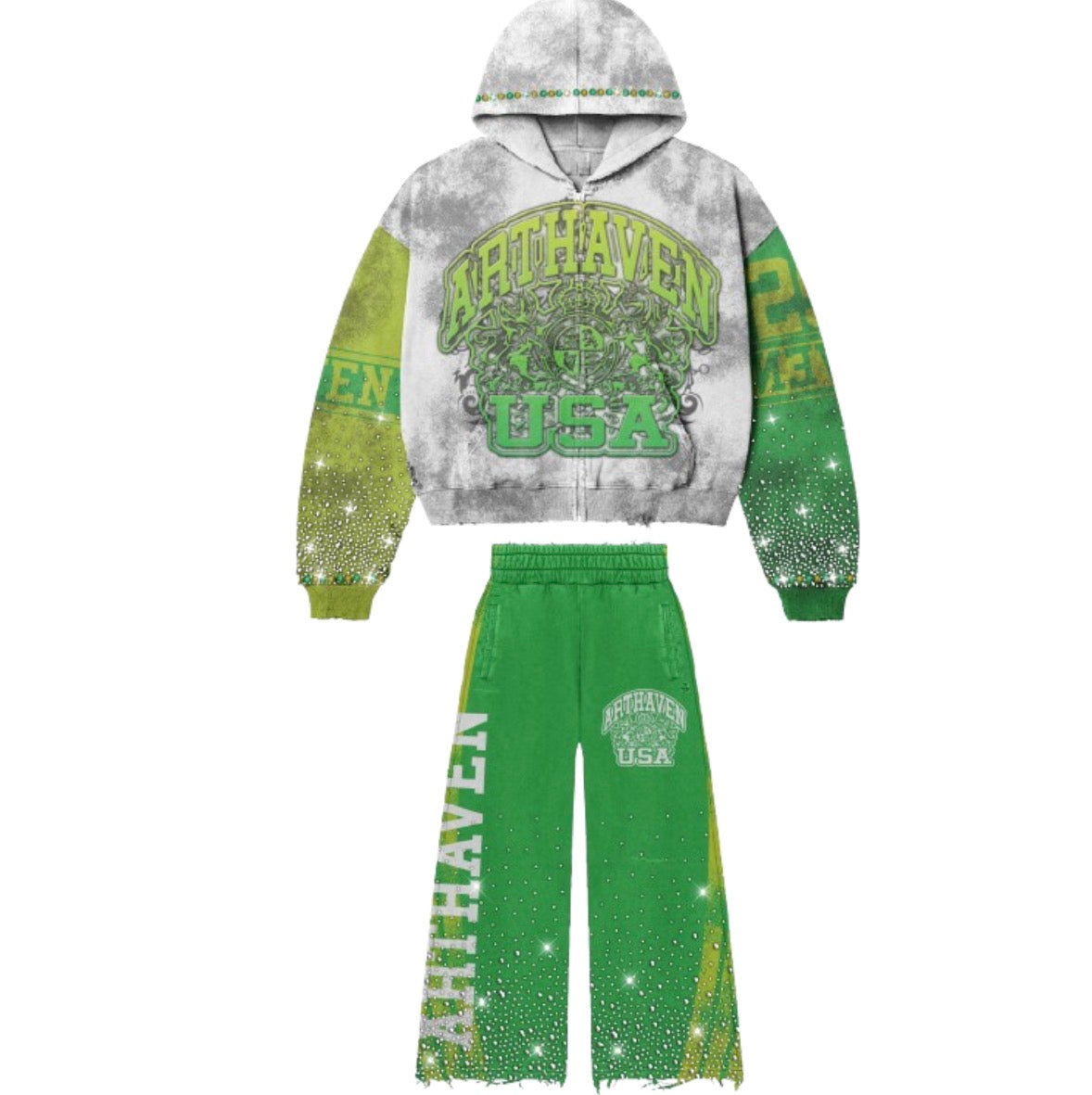 “Emerald Avalanche” Set