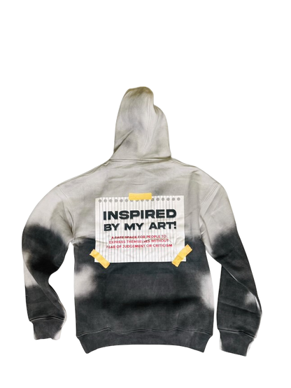 Black “Art Haven” Hoodie