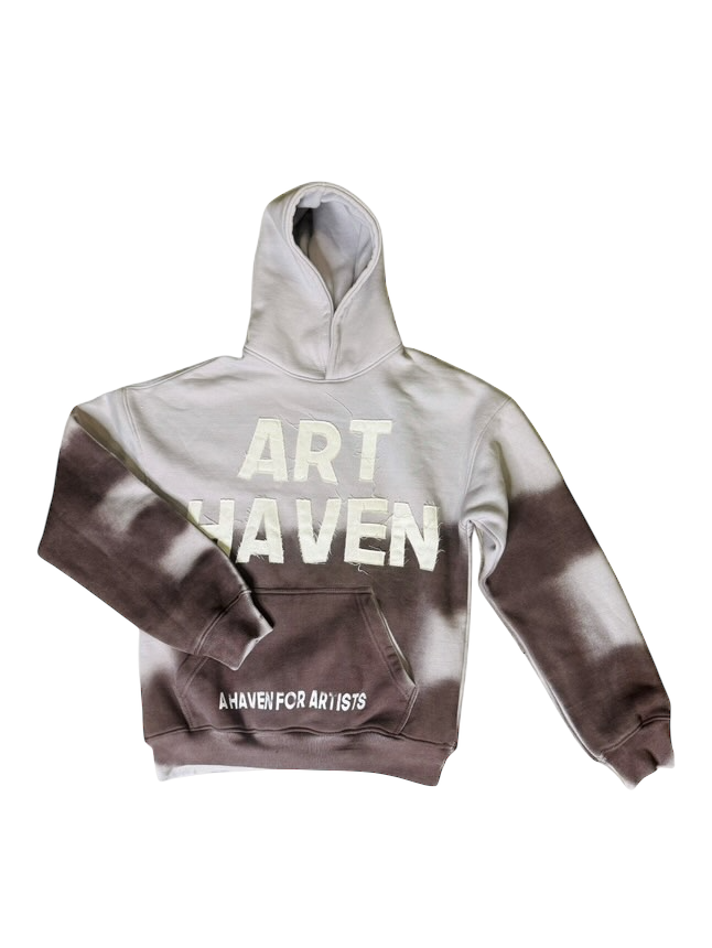 Brown “Art Haven” Hoodie