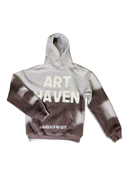 Brown “Art Haven” Hoodie