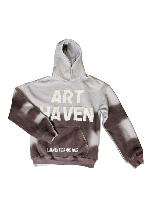 Brown “Art Haven” Hoodie